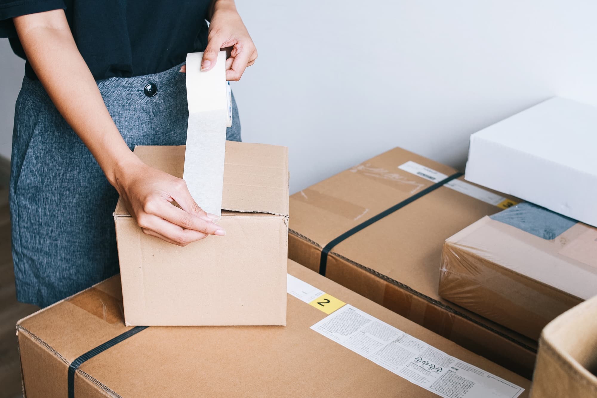 how to organize items for packing